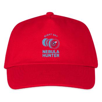 Nebula Hunter Nachthimmel - Kinder Basecap - Rot - Vorne