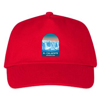 El Calafate Argentina Perito Moreno Glacier Art - Kids’ Baseball Cap - red - Front