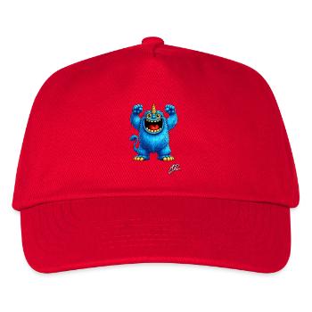 Der Wächter der Blauen Herzen - Kinder Basecap - Rot - Vorne