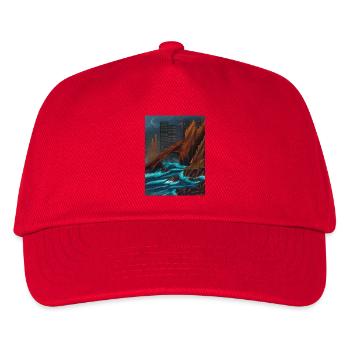Roca Marina Nocturna - Kinder Basecap - Rot - Vorne