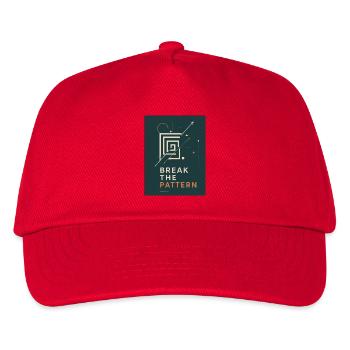 Bbreak das Muster - briser le schéma - Casquette de baseball Enfant - rouge - Devant