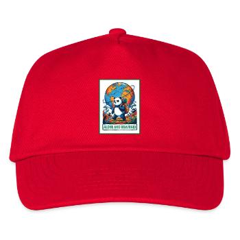 Seul et sans peur - Casquette de baseball Enfant - rouge - Devant