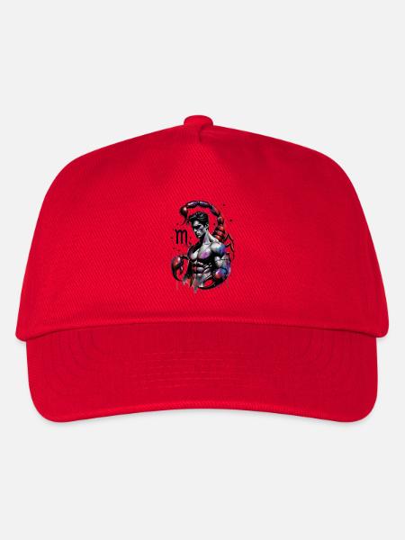 Scorpio Man – Astrology Gift - Kids’ Baseball Cap - red