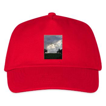 enjoy_yo_life - Kinder Basecap - Rot - Vorne