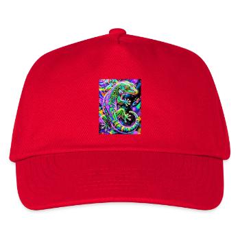 Gecko - Kids’ Baseball Cap - red - Front