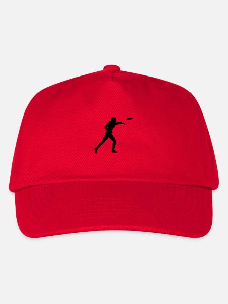 diskus - Kinder Basecap - Rot