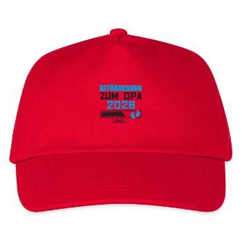Promotion to Grandpa 2026 - Kids’ Baseball Cap - red - Front