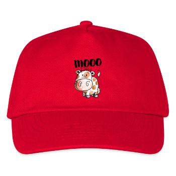 Little Cow Baby - Cow - Cows - Calf - Bull - Beef - Kids’ Baseball Cap - red - Front
