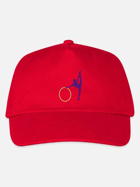 Gymnastik - Kinder Basecap - Rot
