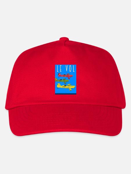 Le Vol - Kids’ Baseball Cap - red