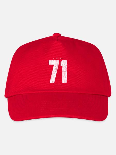 Vintage 71 Limited Edition - Kinder Basecap - Rot