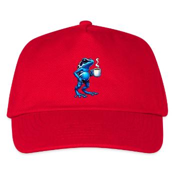 Poison Frog Coffee - Kids’ Baseball Cap - red - Front