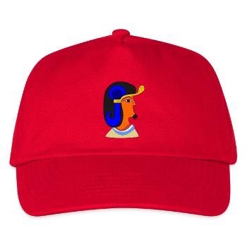Portrait Masculin Égyptien - Casquette de baseball Enfant - rouge - Devant