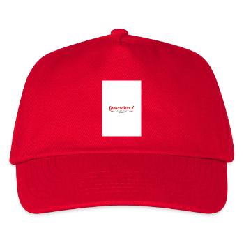 Generation Z - Kinder Basecap - Rot - Vorne