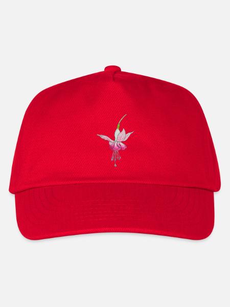 Fuchsia flower - Kids’ Baseball Cap - red