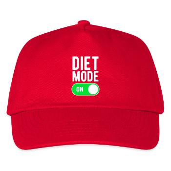 Diet Mode On Gym Gym Diet Nutrition - Kids’ Baseball Cap - red - Front