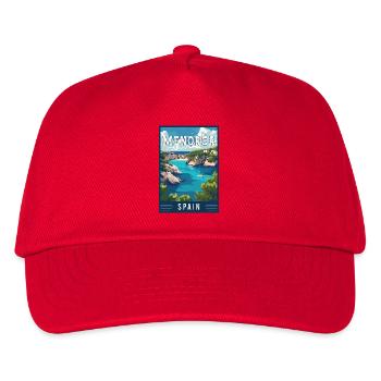 Experience Serenity in Menorca - Spain - Kids’ Baseball Cap - red - Front