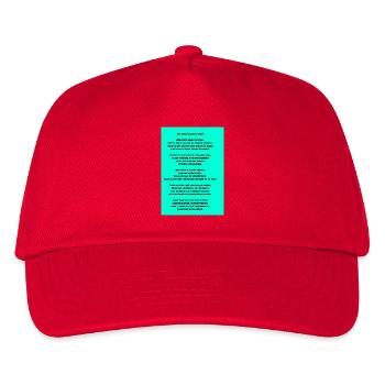 Home Happiness in Soft Lights - Kids’ Baseball Cap - red - Front
