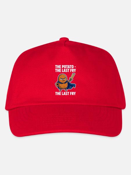 The Last Fry – Heroische letzte Pommes - Kinder Basecap - Rot