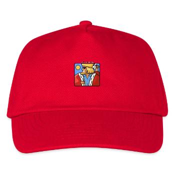 Sonnenkönig - Kinder Basecap - Rot - Vorne