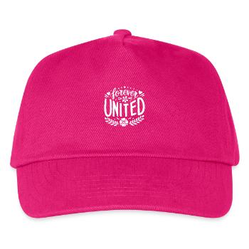 Für immer vereint - Kinder Basecap - Fuchsia - Vorne