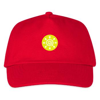 Sun icon - Kids’ Baseball Cap - red - Front