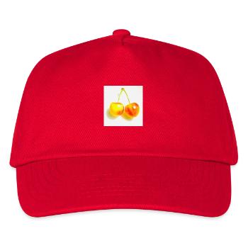 Cherry - Kids’ Baseball Cap - red - Front