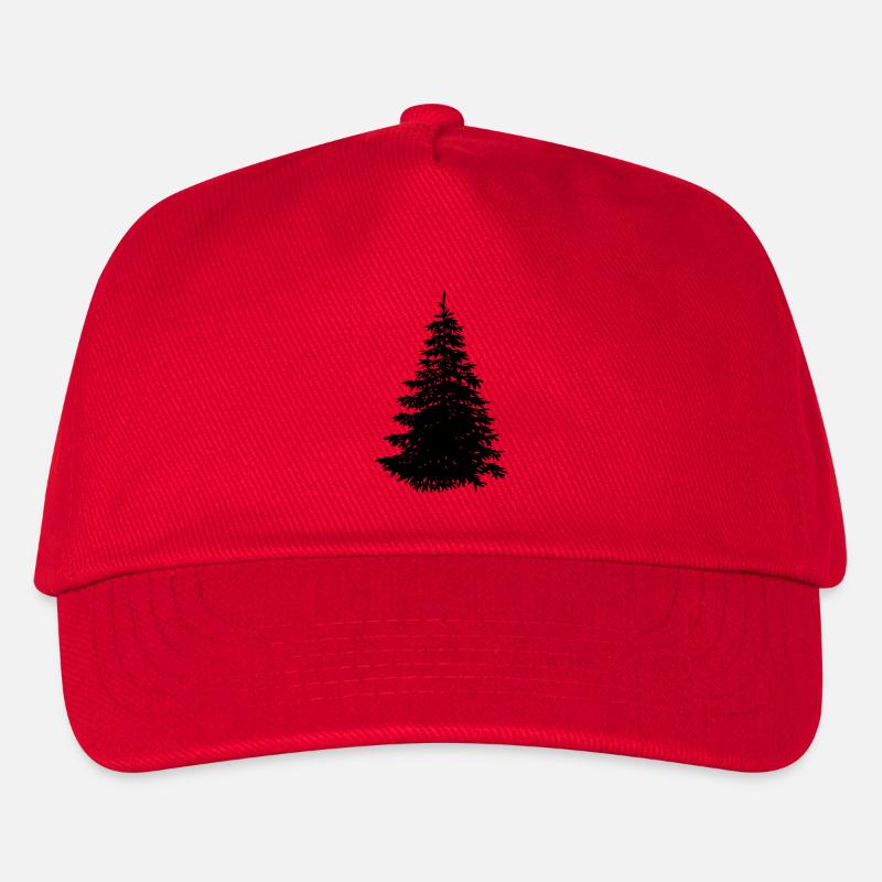 Tannenbaum - Kinder Basecap - Rot