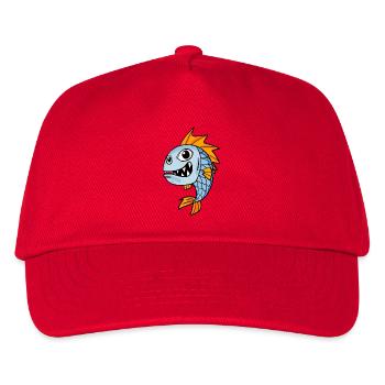 Piranha Fish Piranhas Sea Dangerous Gift - Kids’ Baseball Cap - red - Front