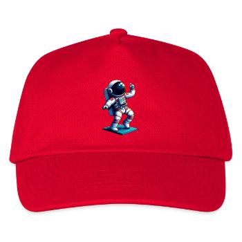 Space Hero - Niedlicher Astronaut - Kinder Basecap - Rot - Vorne