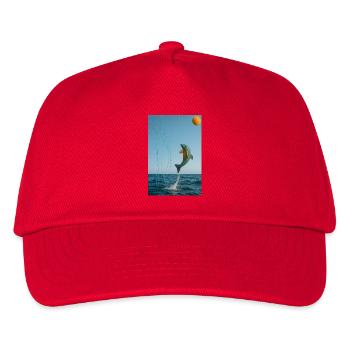 Marine Fantasy - Kids’ Baseball Cap - red - Front