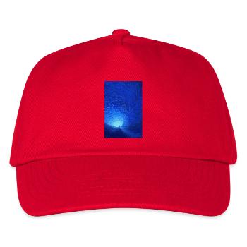 Azure Spiral Portal - Kids’ Baseball Cap - red - Front