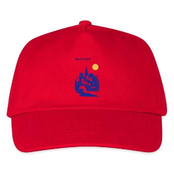 Santiago silhouette in the evening - Kids’ Baseball Cap - red - Front