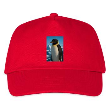 Arctic Penguin - Kids’ Baseball Cap - red - Front