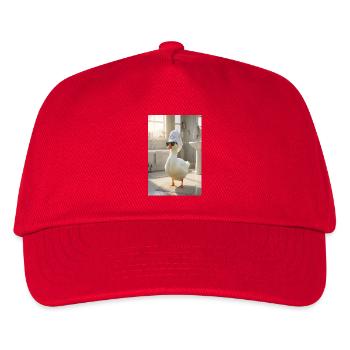 Turban de canard de spa en serviette - Casquette de baseball Enfant - rouge - Devant