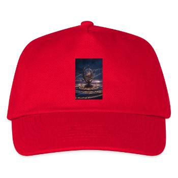 Orbite armillaire lumineuse - Casquette de baseball Enfant - rouge - Devant