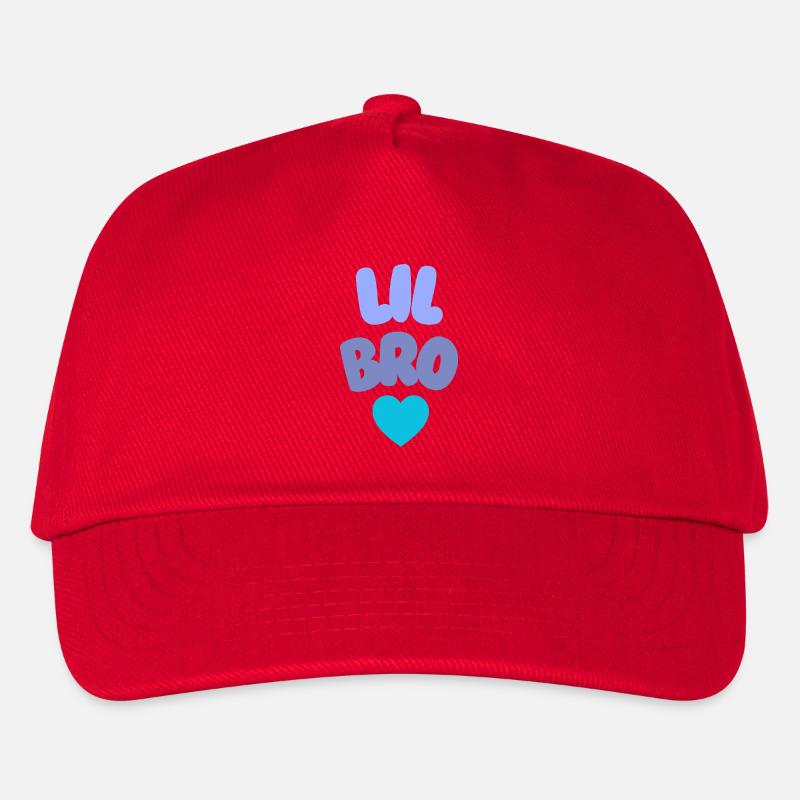 Lil Bro Love - Kinder Basecap - Rot