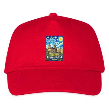 Kingston upon Hull, England - Kinder Basecap - Rot - Vorne