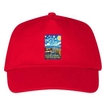 Colorado Springs - Kinder Basecap - Rot - Vorne