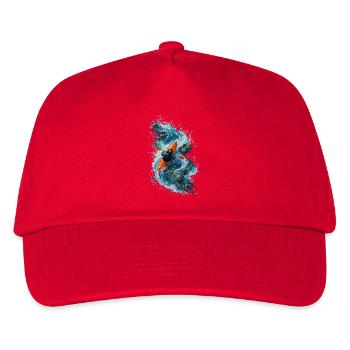 Schnellkajakfahren auf blauem Wasser - Kinder Basecap - Rot - Vorne