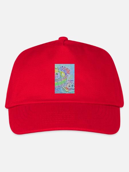 Obstkorb - Kinder Basecap - Rot
