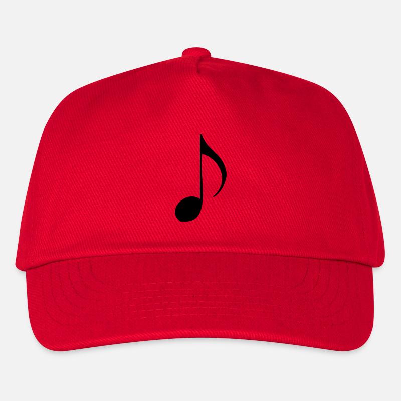 Note de Musique - Casquette de baseball Enfant - rouge