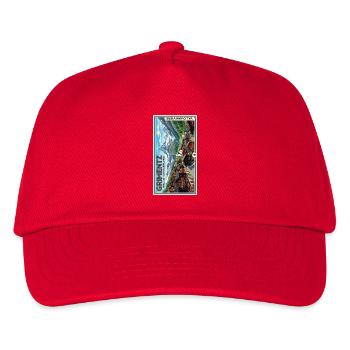 Grimentz Alpine Panorama Suisse - Casquette de baseball Enfant - rouge - Devant