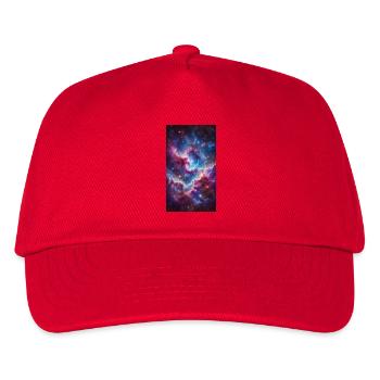 Nebula Colour World - Kids’ Baseball Cap - red - Front