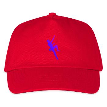 The mountaineers and climbers fit together - Kids’ Baseball Cap - red - Front