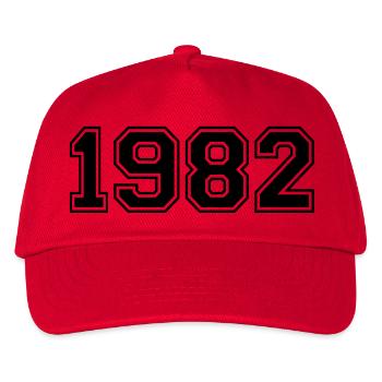 1982 - Kinder Basecap - Rot - Vorne