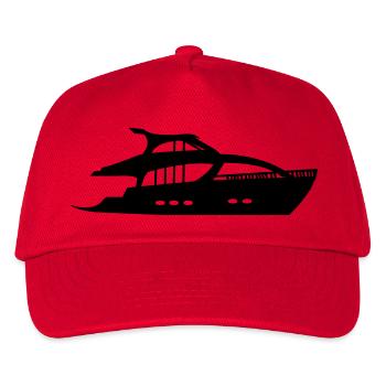 yacht - Kids’ Baseball Cap - red - Front