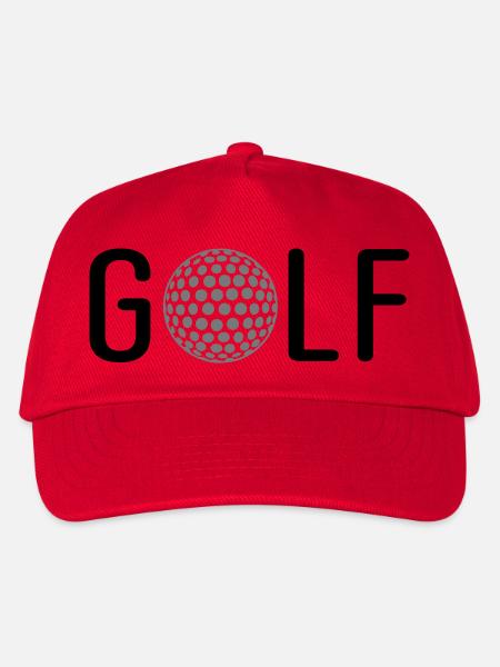 Golf - Kinder Basecap - Rot