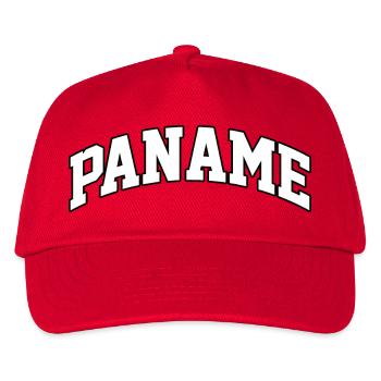 Logo Paname : Design collégial au style parisien - Casquette de baseball Enfant - rouge - Devant