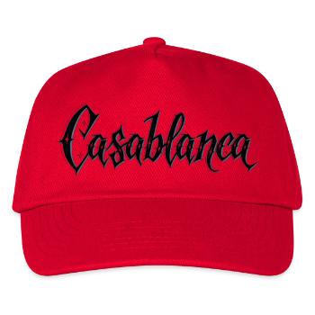 Casablanca - Kinder Basecap - Rot - Vorne